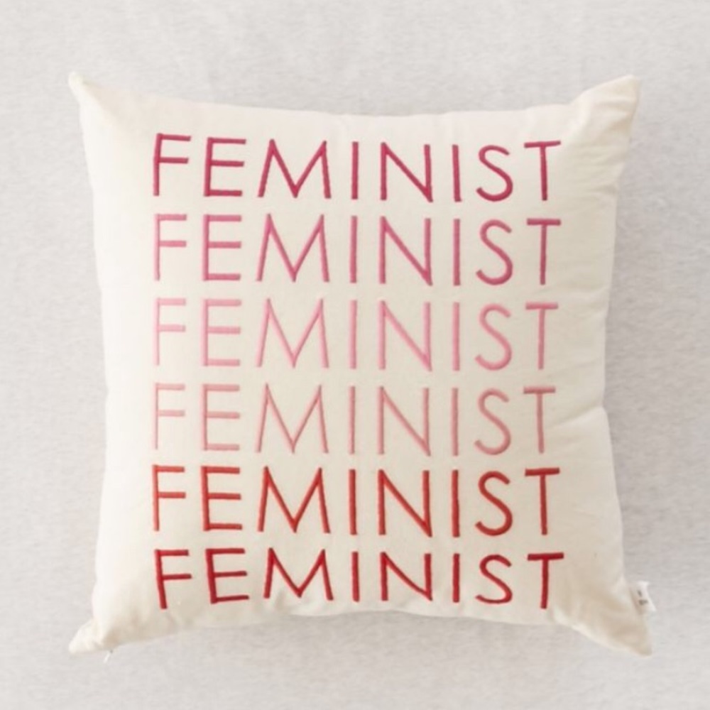 Urban Outfitters Feminist Pillow
